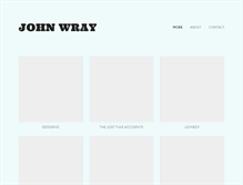 Tablet Screenshot of johnwray.net